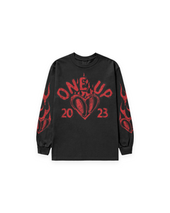 OU Flaming Heart Longsleeve