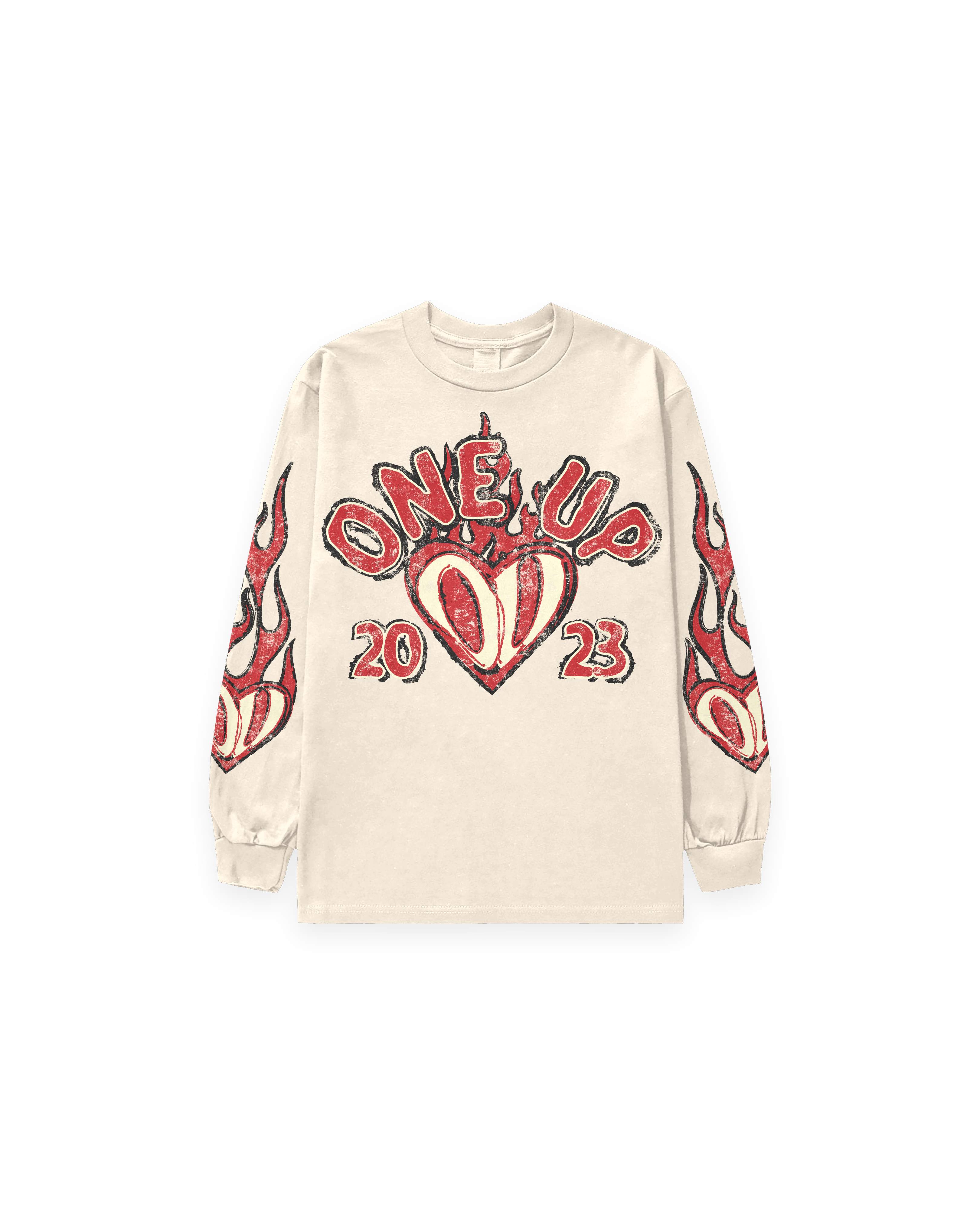 OU Flaming Heart Longsleeve